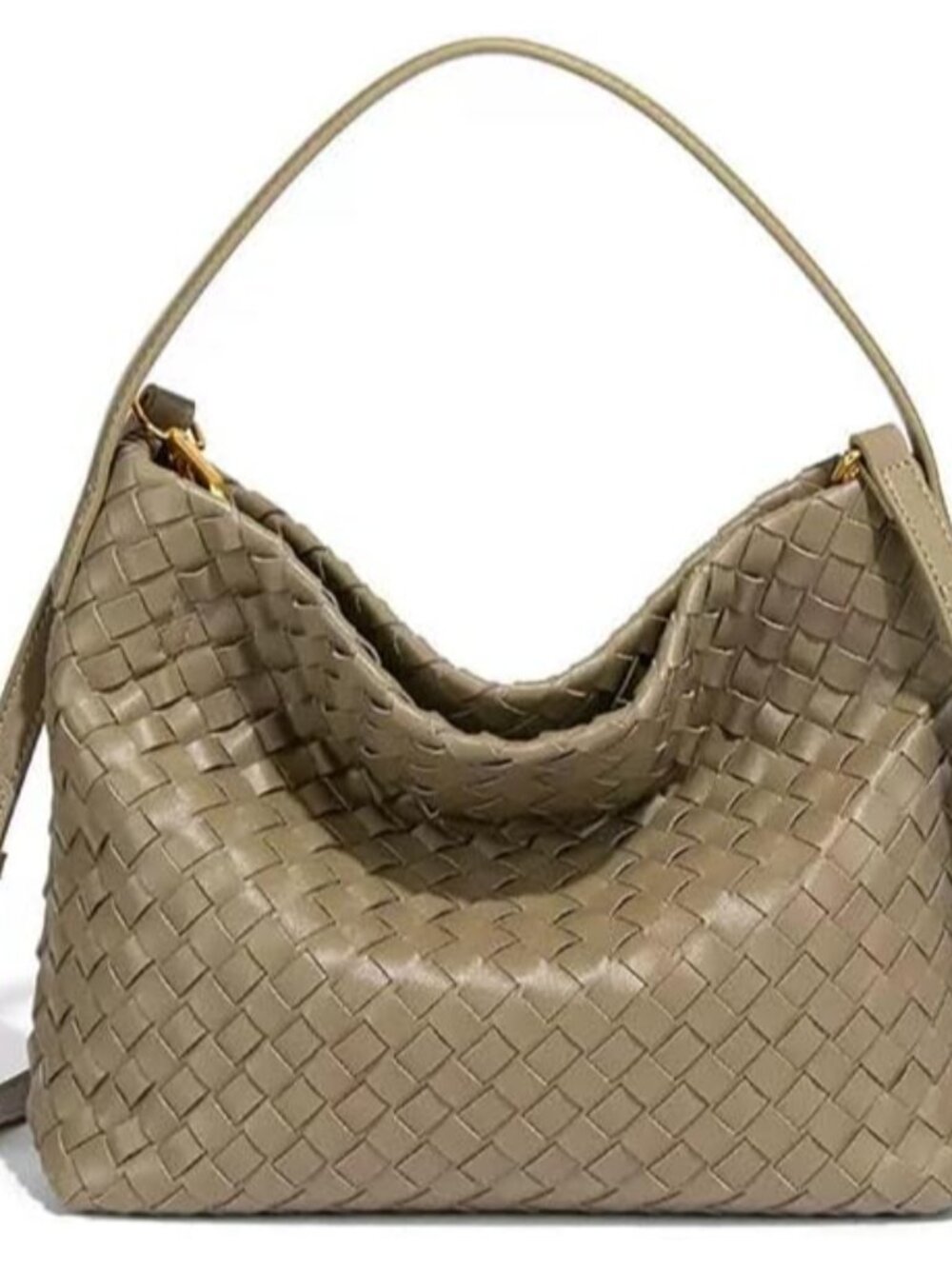 Woven Tote Bag for Women Leather Shoulder Handbag Designer Top Handle Purses